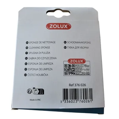 Eponge de nettoyage Basic pour aquarium couleur blanche Eponge de nettoyage Basic pour aquarium couleur blanche