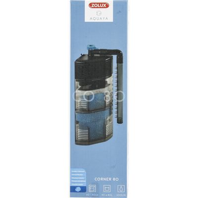 Filtration intérieure corner 80 zolux 5 W pour aquarium de 40 à 80 L