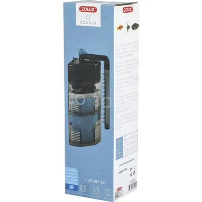 Filtration intérieure corner 80 zolux 5 W pour aquarium de 40 à 80 L