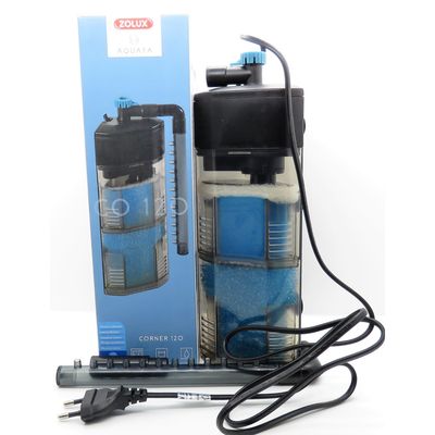 Filtration intérieure corner 120 zolux 6 W pour aquarium de 80 à 120 L