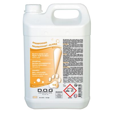 Shampoing Nourrissant Jojoba Dog Generation Bidon 5 litres
