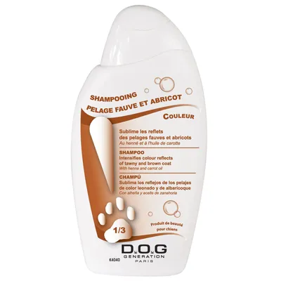 Shampooing Pelage Fauve et Abricot Dog Generation
