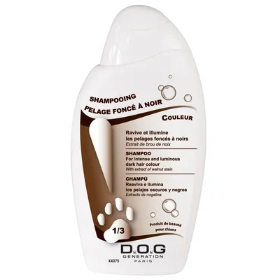 Shampooing Pelage Foncé à  Noir Dog Generation