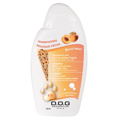 Shampoing Douceur Pêche Dog Generation