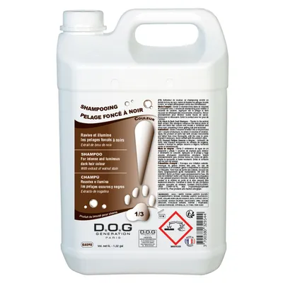 Shampooing Pelage Foncé à  Noir Dog Generation