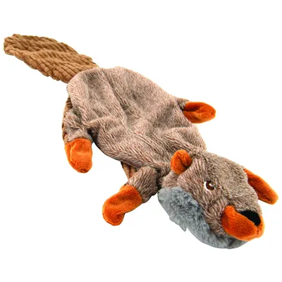 Chadog Castor plat peluche chien