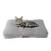 MaxCor Coussin Rectangulaire à Mémoire de Forme Chat et Chien - Petit Gris