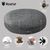 MaxCor Coussin Rond à Mémoire de Forme Réversible - Grand(XL)Anthracite