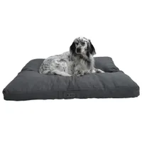 MaxCor Coussin Rectangulaire à Mémoire de Forme Chien - Grand Anthracite