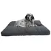 MaxCor Coussin Rectangulaire à Mémoire de Forme Chien - Grand Anthracite