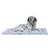 Maxcor Tapis Rectangulaire pour Chien - Réversible été/hiver - Grand Gris