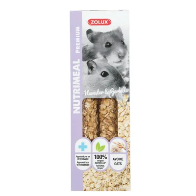 Friandises 2 sticks premium avoine pour hamster et gerbille