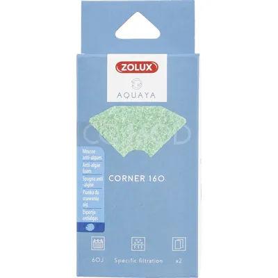 Filtre pour pompe corner 160, filtre CO 160 D mousse anti-algues
