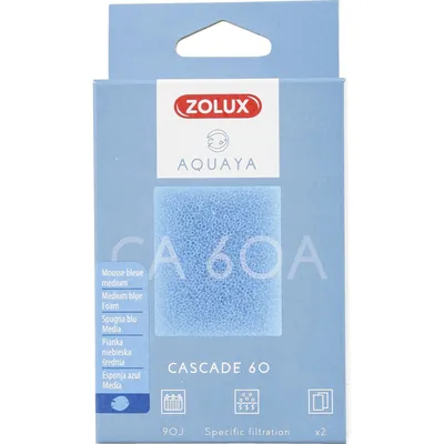 Filtre pour pompe cascade 60, filtre CA 60 A mousse e medium