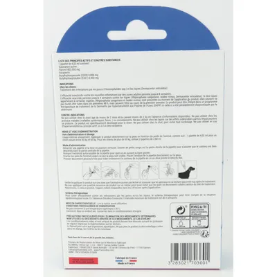 2 Pipettes Fipromedic 402 mg antiparasitaire 2 Pipettes Fipromedic 402 mg antiparasitaire