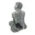 Statue bouddha assis ø 10 cm, hauteur 12 cm