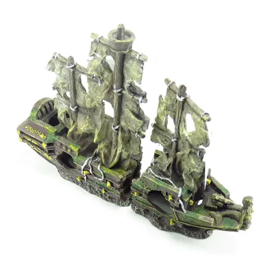 épave herald en deux parties aquarium