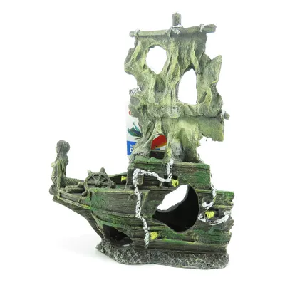 épave herald en deux parties aquarium