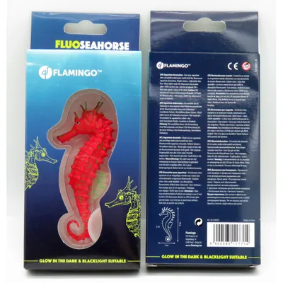 Décoration Aquarium fluo Hippocampe