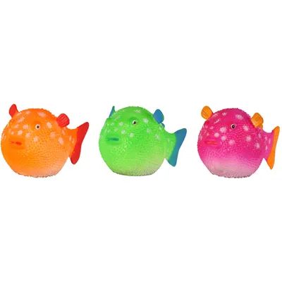 1 Poisson globe fluo decoration aquarium