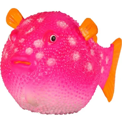 1 Poisson globe fluo decoration aquarium