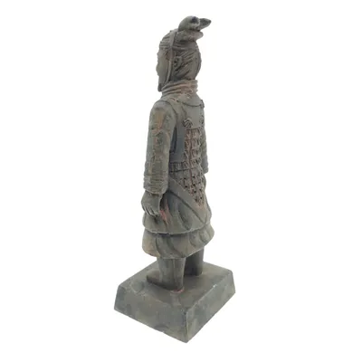 Statuette guerrier chinois Qin 4 L, hauteur 14 cm