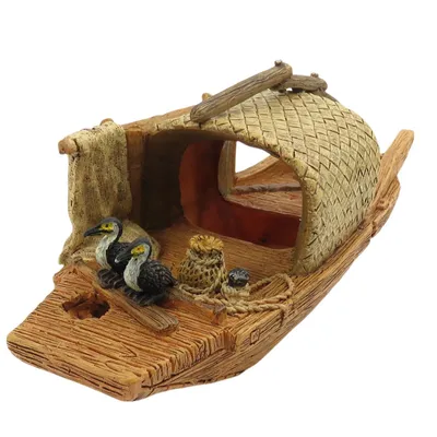 Bateau Pagode pour aquarium