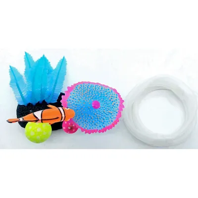 Poisson clown avec sortie d'air