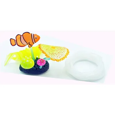 Poisson clown avec sortie d'air