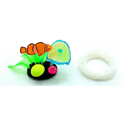 Poisson clown avec sortie d'air