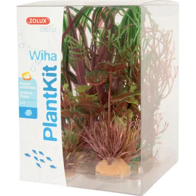 Wiha n°3 plantes artificielles 3 pieces