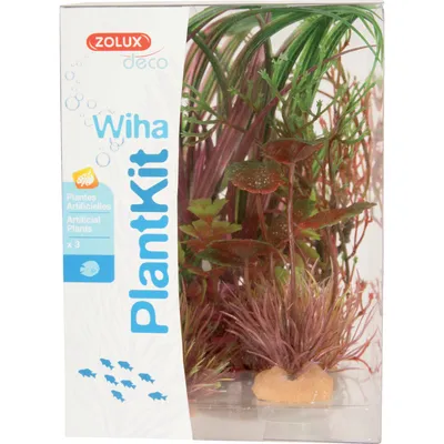 Wiha n°3 plantes artificielles 3 pieces