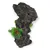 Décoration rocher gris + plantes