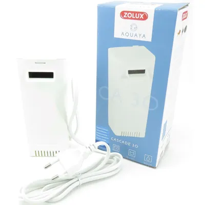Filtration aquarium cascade 30, puissance 3w 180l/h