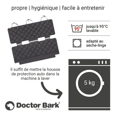 Doctor Bark Protection de siège VW Multivan 3 places