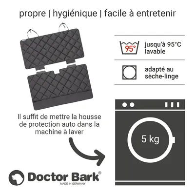 Doctor Bark Protection de siège VW Multivan 2 places