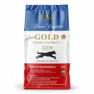 France Croquettes pour chien adulte gold sport energy+ 32/16