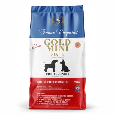 France Croquettes pour chiot gold mini chiot junior 30/15
