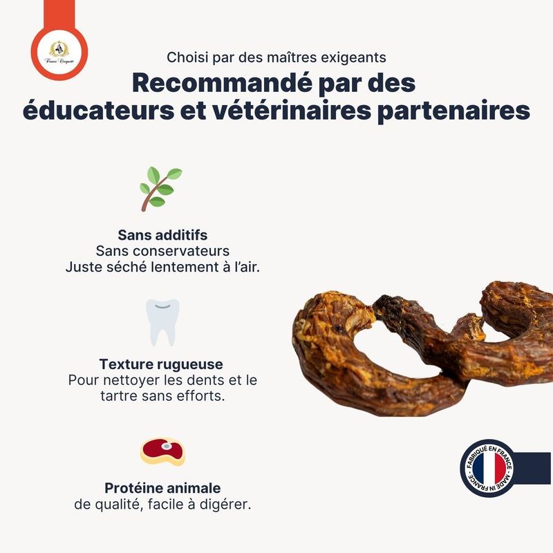 france croquettes cous de dinde friandise pour chien