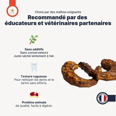 France Croquettes - Cous de dinde friandise pour chien