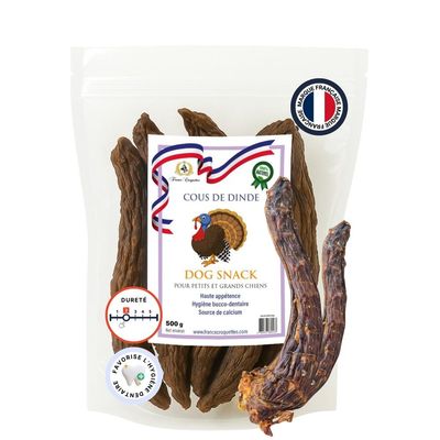 france croquettes cous de dinde friandise pour chien