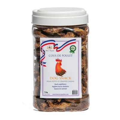 France Croquettes - Friandise pour chien cous de poulet France Croquettes - Friandise pour chien cous de poulet