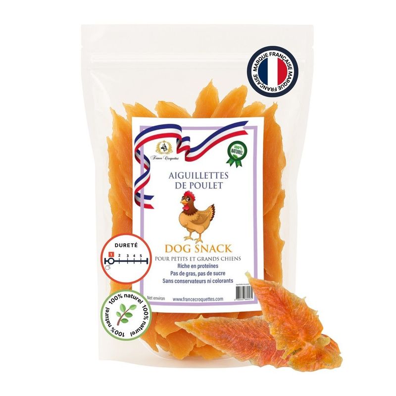 France Croquettes friandise pour chien Aiguillettes de Poulet