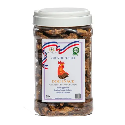 France Croquettes - Friandise pour chien cous de poulet