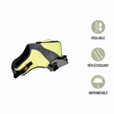 L Jauneove Story - Gilet de Flottaison Réfléchissant pour Chien L Jauneove Story - Gilet de Flottaison Réfléchissant pour Chien