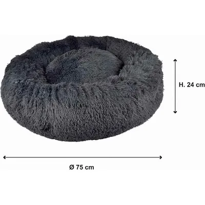 Love Story - Coussin Fluffy - couchage animaux rond apaisant