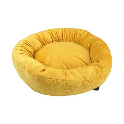 Love Story - Coussin Boho Donut - couchage animaux rond