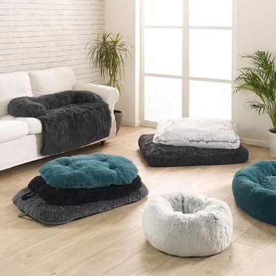 Love Story - Coussin Fluffy - couchage animaux rond apaisant