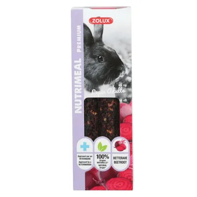 Friandises 2 sticks premium betterave pour lapin adulte Friandises 2 sticks premium betterave pour lapin adulte