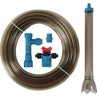 Kit siphon In and Out permet de siphonner et remplir votre aquarium